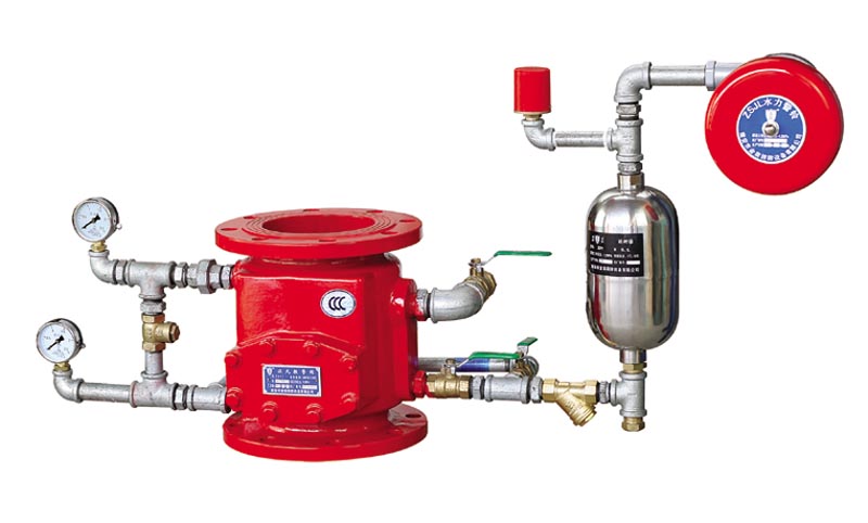 阀 zsfz型湿式报警阀装置 一,工作原理及适用范围 该阀属隔板座圈式